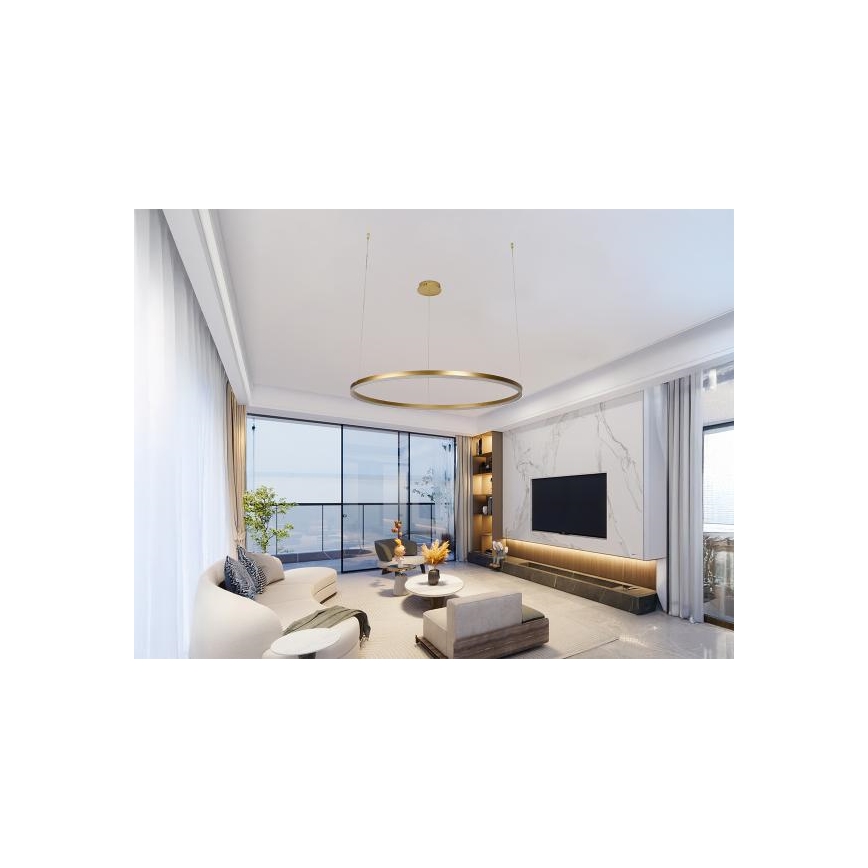 Himmennettävä LED-kattokruunu johdossa LED/55W/230V 3000-6500K + kauko-ohjaus