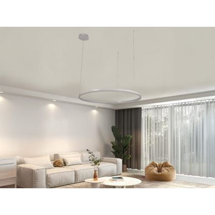 Himmennettävä LED-kattokruunu johdossa LED/55W/230V 3000-6500K + kauko-ohjaus
