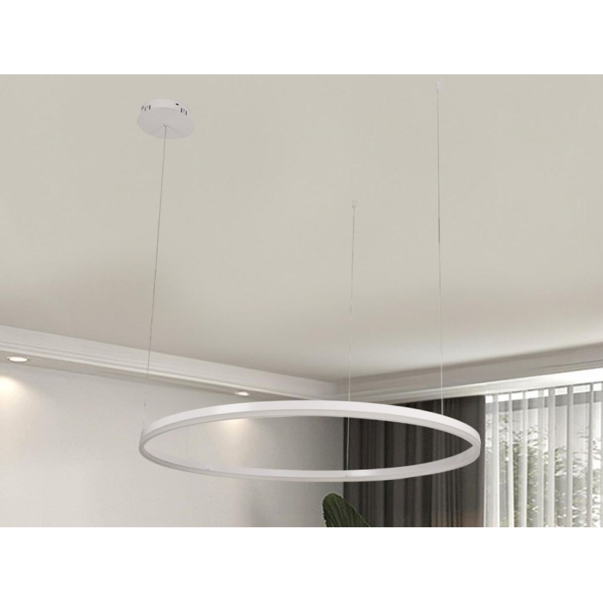 Himmennettävä LED-kattokruunu johdossa LED/55W/230V 3000-6500K + kauko-ohjaus