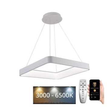 Himmennettävä LED-kattokruunu johdossa LED/55W/230V 3000-6500K valkoinen + kauko-ohjaus