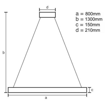 LED Himmennettävä kristalli kattokruunu johdossa LED/60W/230V 3000-6500K kulta + kauko-ohjaus