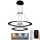 Himmennettävä LED-kattokruunu johdossa LED/65W/230V 3000-6500K + kauko-ohjaus