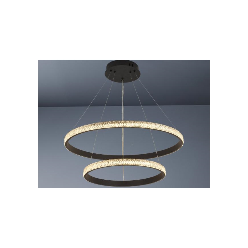 Himmennettävä LED-kattokruunu johdossa LED/65W/230V 3000-6500K + kauko-ohjaus