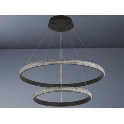 Himmennettävä LED-kattokruunu johdossa LED/65W/230V 3000-6500K + kauko-ohjaus
