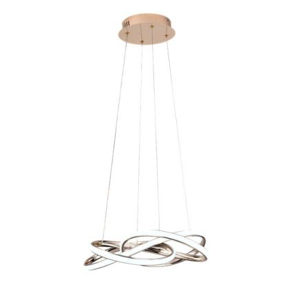 Himmennettävä LED-kattokruunu johdossa LED/65W/230V 3000-6500K halkaisija 48 cm kulta + kauko-ohjaus