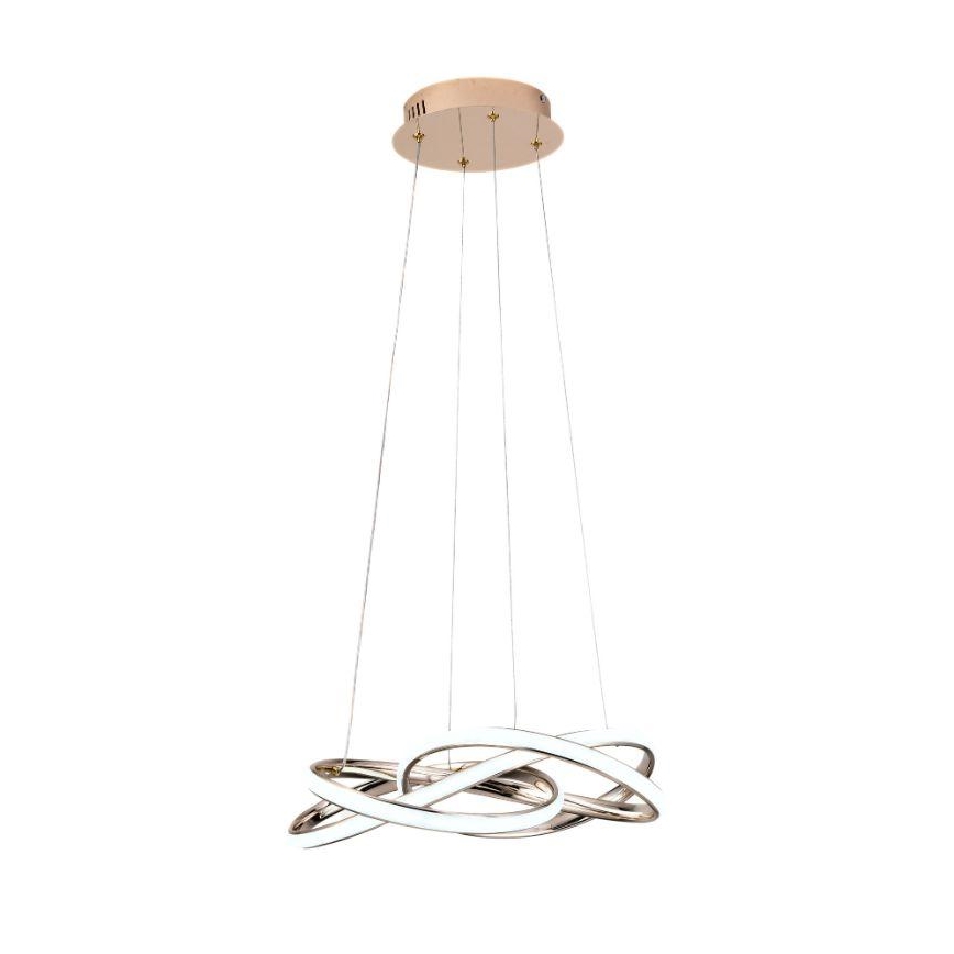 Himmennettävä LED-kattokruunu johdossa LED/65W/230V 3000-6500K halkaisija 48 cm kulta + kauko-ohjaus