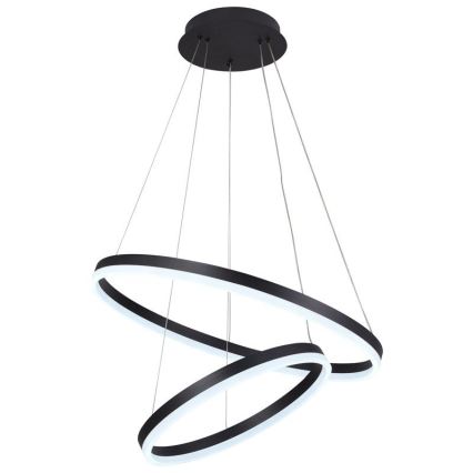 Himmennettävä LED-kattokruunu johdossa LED/70W/230V 3000-6500K halkaisija 60 cm + kauko-ohjaus