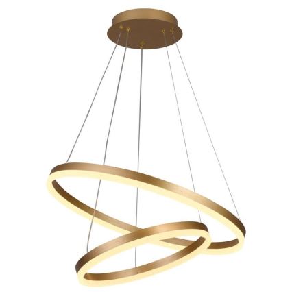 Himmennettävä LED-kattokruunu johdossa LED/70W/230V 3000-6500K halkaisija 60 cm + kauko-ohjaus