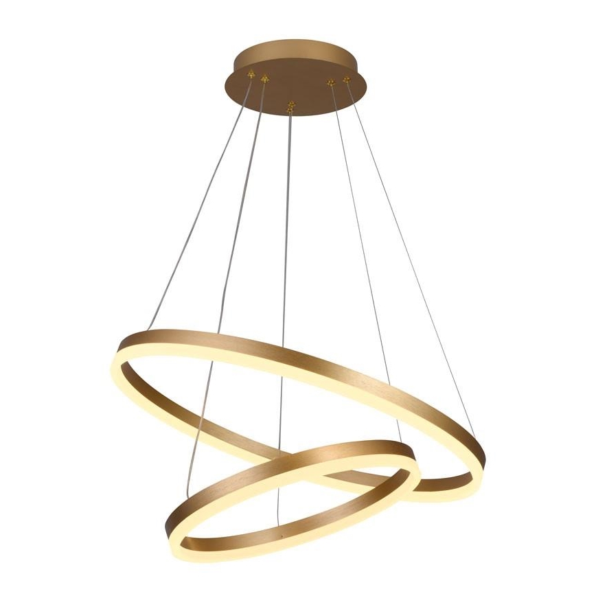 Himmennettävä LED-kattokruunu johdossa LED/70W/230V 3000-6500K halkaisija 60 cm + kauko-ohjaus