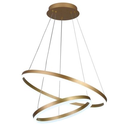 Himmennettävä LED-kattokruunu johdossa LED/70W/230V 3000-6500K halkaisija 60 cm + kauko-ohjaus