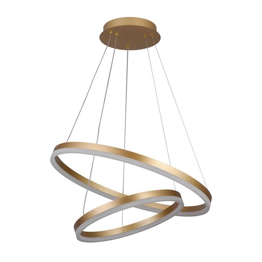 Himmennettävä LED-kattokruunu johdossa LED/70W/230V 3000-6500K halkaisija 60 cm + kauko-ohjaus