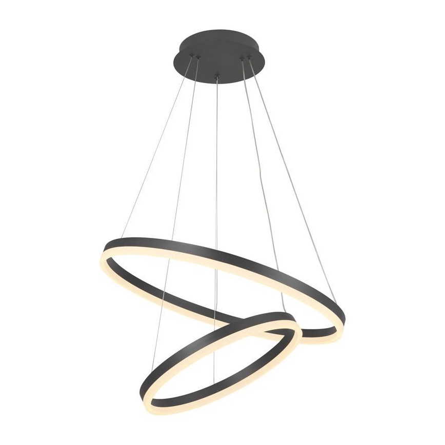 Himmennettävä LED-kattokruunu johdossa LED/70W/230V 3000-6500K halkaisija 60 cm + kauko-ohjaus