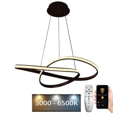 Himmennettävä LED-kattokruunu johdossa LED/70W/230V 3000-6500K + kauko-ohjaus