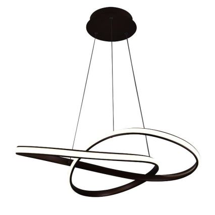 Himmennettävä LED-kattokruunu johdossa LED/70W/230V 3000-6500K halkaisija 60 cm + kauko-ohjaus
