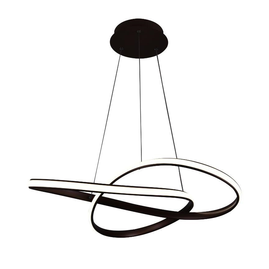 Himmennettävä LED-kattokruunu johdossa LED/70W/230V 3000-6500K halkaisija 60 cm + kauko-ohjaus
