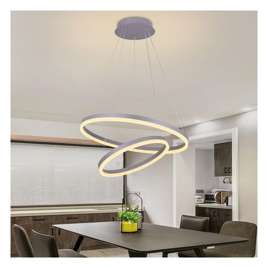 Himmennettävä LED-kattokruunu johdossa LED/70W/230V 3000-6500K + kauko-ohjaus