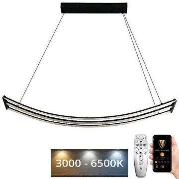 Himmennettävä LED-kattokruunu johdossa LED/70W/230V 3000-6500K + kauko-ohjaus