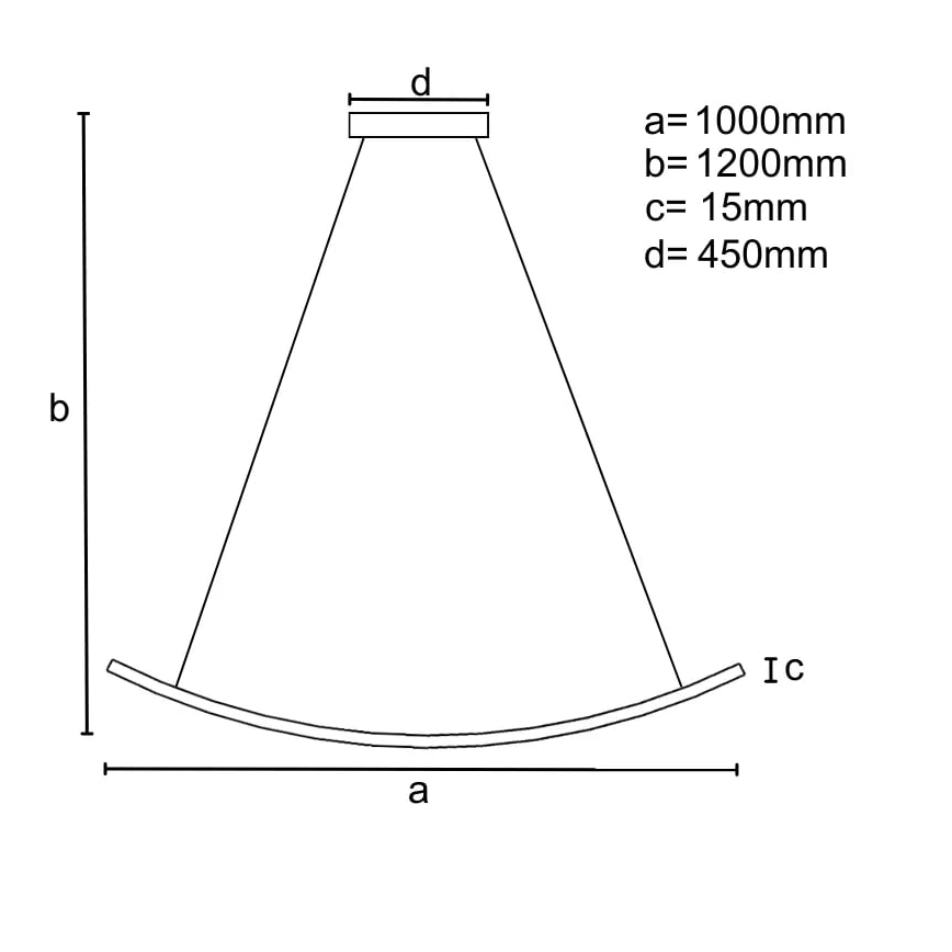 Himmennettävä LED-kattokruunu johdossa LED/70W/230V 3000-6500K + kauko-ohjaus