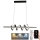 Himmennettävä LED-kattokruunu johdossa LED/70W/230V 3000-6500K + kauko-ohjaus