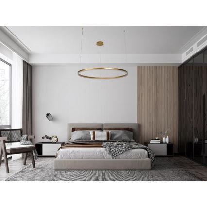 Himmennettävä LED-kattokruunu johdossa LED/72W/230V 3000-6500K + kauko-ohjaus
