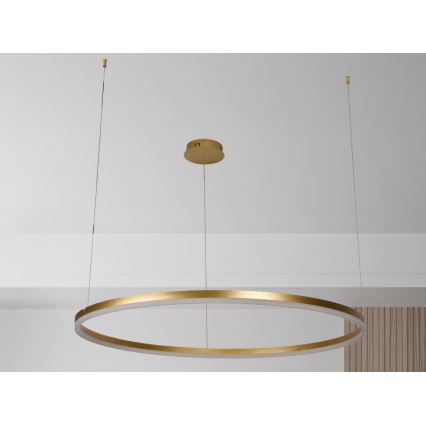 Himmennettävä LED-kattokruunu johdossa LED/72W/230V 3000-6500K + kauko-ohjaus