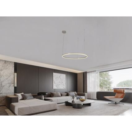 Himmennettävä LED-kattokruunu johdossa LED/72W/230V 3000-6500K + kauko-ohjaus