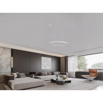 Himmennettävä LED-kattokruunu johdossa LED/72W/230V 3000-6500K + kauko-ohjaus