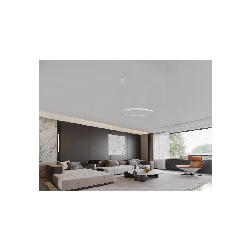 Himmennettävä LED-kattokruunu johdossa LED/72W/230V 3000-6500K + kauko-ohjaus