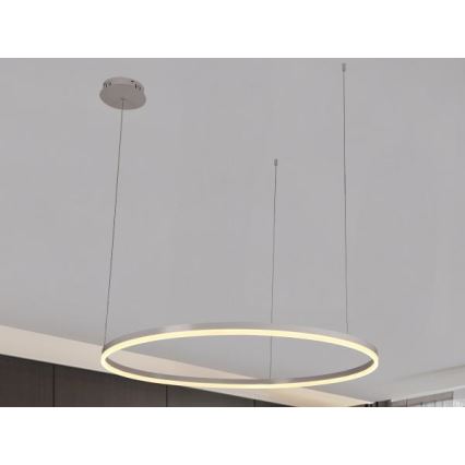 Himmennettävä LED-kattokruunu johdossa LED/72W/230V 3000-6500K + kauko-ohjaus
