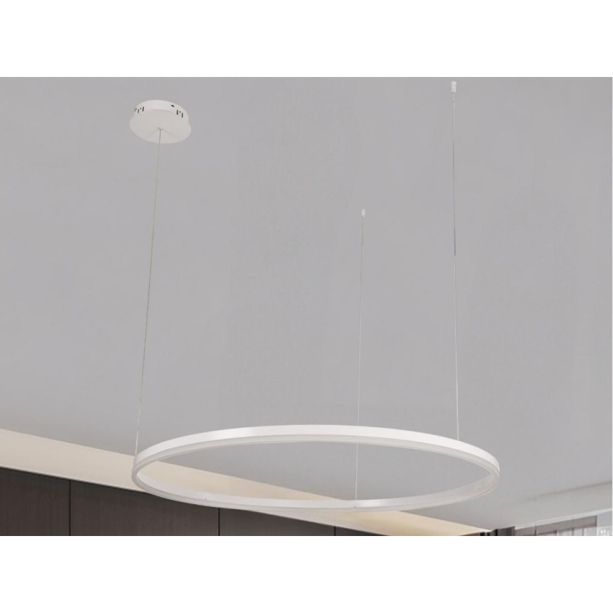 Himmennettävä LED-kattokruunu johdossa LED/72W/230V 3000-6500K + kauko-ohjaus
