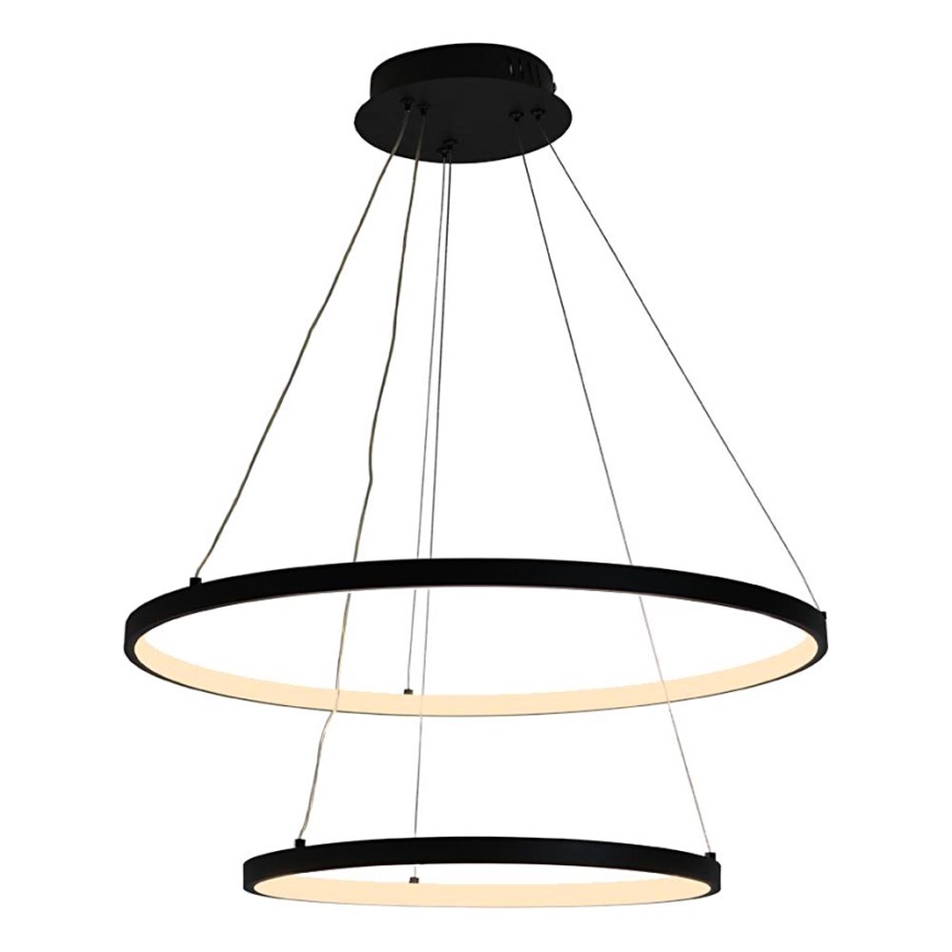 Himmennettävä LED-kattokruunu johdossa LED/75W/230V 3000-6500K halkaisija 60 cm + kauko-ohjaus