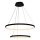 Himmennettävä LED-kattokruunu johdossa LED/75W/230V 3000-6500K halkaisija 60 cm + kauko-ohjaus