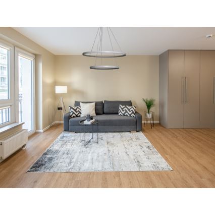 Himmennettävä LED-kattokruunu johdossa LED/75W/230V 3000-6500K halkaisija 60 cm + kauko-ohjaus