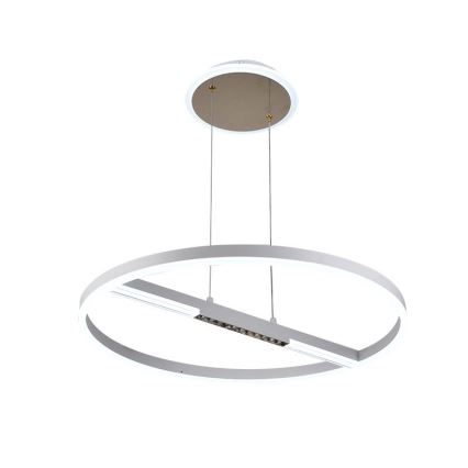 Himmennettävä LED-kattokruunu johdossa LED/75W/230V 3000-6500K halkaisija 60 cm + kauko-ohjaus