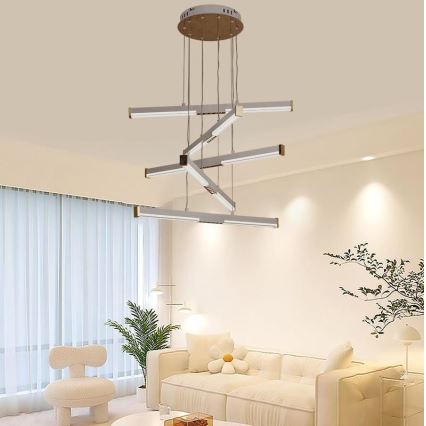 Himmennettävä LED-kattokruunu johdossa LED/75W/230V 3000-6500K + kauko-ohjaus