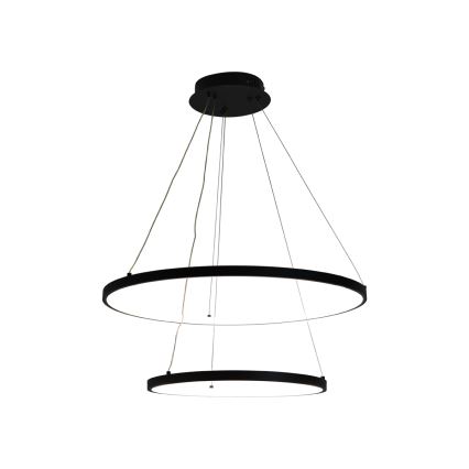 Himmennettävä LED-kattokruunu johdossa LED/75W/230V 3000-6500K halkaisija 60 cm + kauko-ohjaus