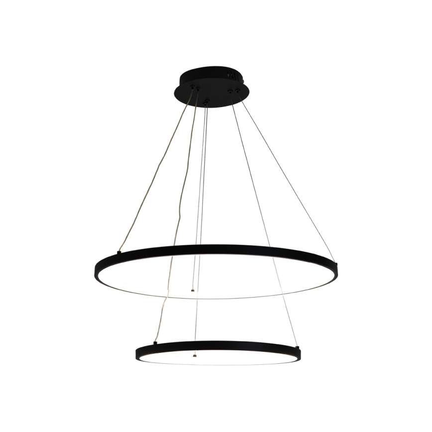 Himmennettävä LED-kattokruunu johdossa LED/75W/230V 3000-6500K halkaisija 60 cm + kauko-ohjaus