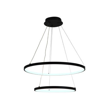 Himmennettävä LED-kattokruunu johdossa LED/75W/230V 3000-6500K halkaisija 60 cm + kauko-ohjaus