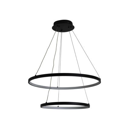 Himmennettävä LED-kattokruunu johdossa LED/75W/230V 3000-6500K halkaisija 60 cm + kauko-ohjaus