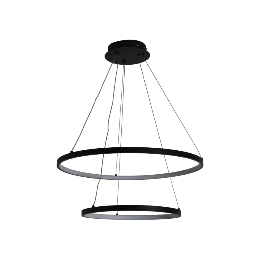 Himmennettävä LED-kattokruunu johdossa LED/75W/230V 3000-6500K halkaisija 60 cm + kauko-ohjaus