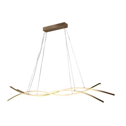 Himmennettävä LED-kattokruunu johdossa LED/80W/230V 3000-6500K + kauko-ohjaus