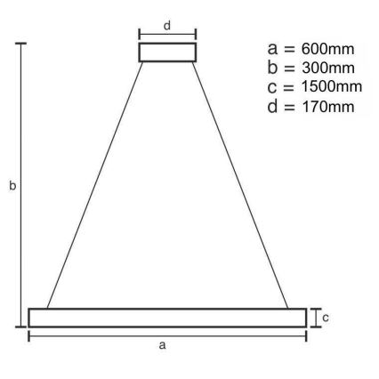 LED Himmennettävä kristalli kattokruunu johdossa LED/80W/230V 3000-6500K kulta + kauko-ohjaus