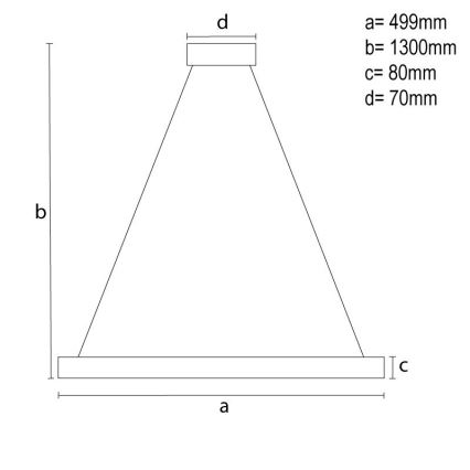 LED Himmennettävä kristalli kattokruunu johdossa LED/80W/230V 3000-6500K musta + kauko-ohjaus