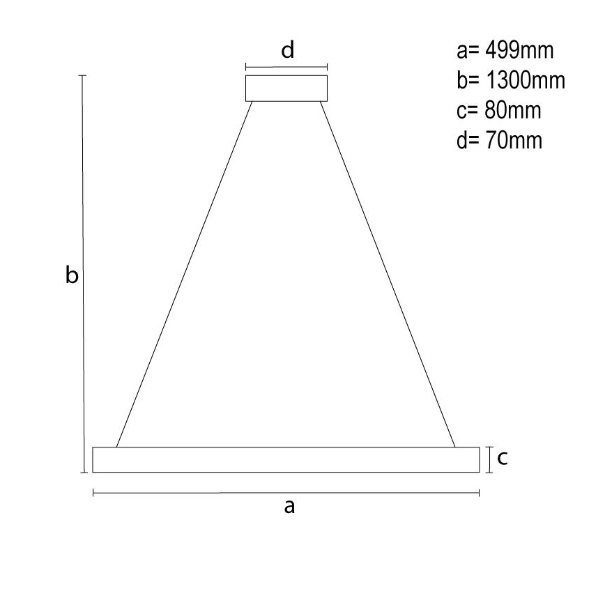 LED Himmennettävä kristalli kattokruunu johdossa LED/80W/230V 3000-6500K musta + kauko-ohjaus