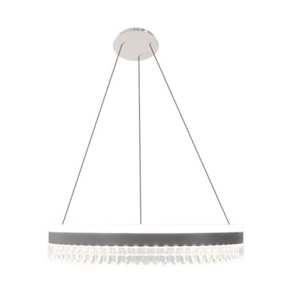 LED Himmennettävä kristalli kattokruunu johdossa LED/80W/230V 3000-6500K valkoinen + kauko-ohjaus