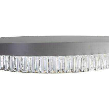 LED Himmennettävä kristalli kattokruunu johdossa LED/80W/230V 3000-6500K valkoinen + kauko-ohjaus