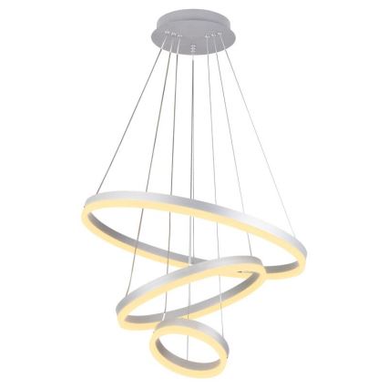 Himmennettävä LED-kattokruunu johdossa LED/85W/230V 3000-6500K halkaisija 60 cm halkaisija 60 cm + kauko-ohjaus