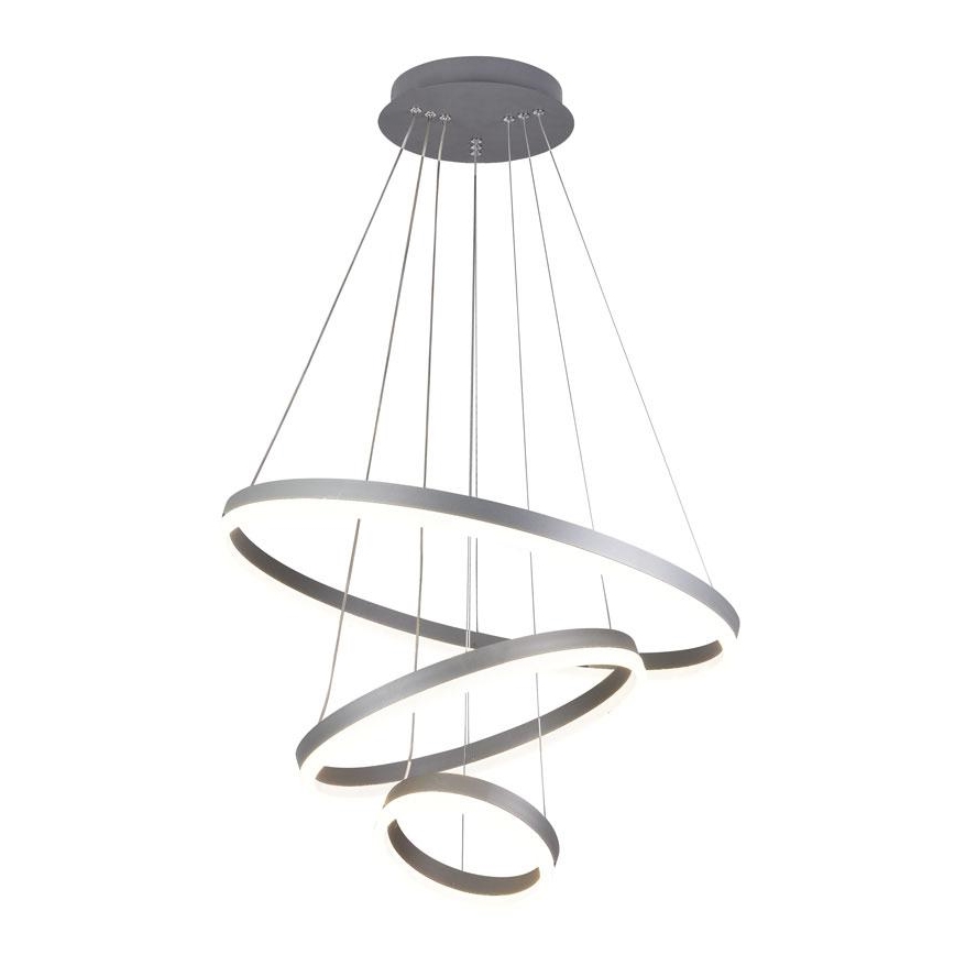 Himmennettävä LED-kattokruunu johdossa LED/85W/230V 3000-6500K halkaisija 60 cm halkaisija 60 cm + kauko-ohjaus