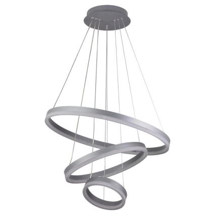Himmennettävä LED-kattokruunu johdossa LED/85W/230V 3000-6500K halkaisija 60 cm halkaisija 60 cm + kauko-ohjaus