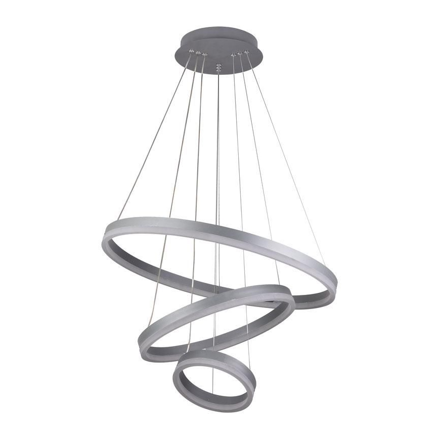 Himmennettävä LED-kattokruunu johdossa LED/85W/230V 3000-6500K halkaisija 60 cm halkaisija 60 cm + kauko-ohjaus